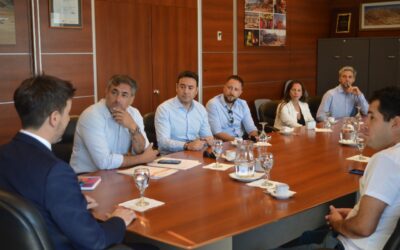 Socios de CAPRIMSA se reunieron el nuevo ministro de minería de San Juan